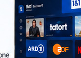 1&1 TV mit Fernsehsendern und Mediathek
